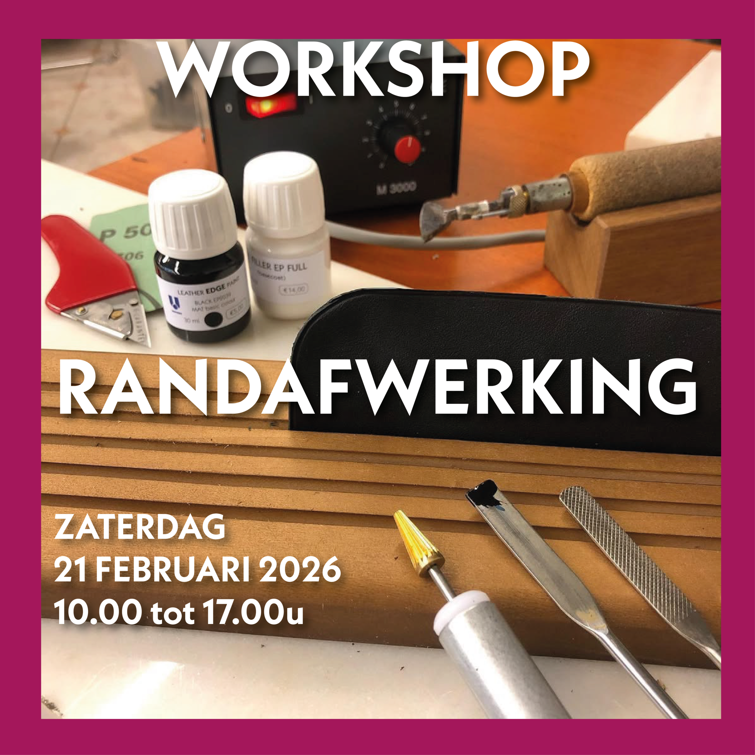 Workshop randafwerking