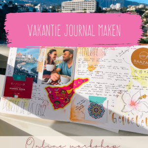 Vakantie journal maken